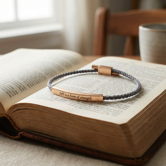 Soft Reminder | Quiet-Strength Faith Bracelet