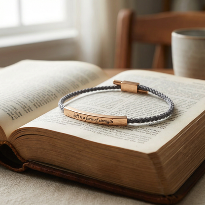 Soft Reminder | Quiet-Strength Faith Bracelet