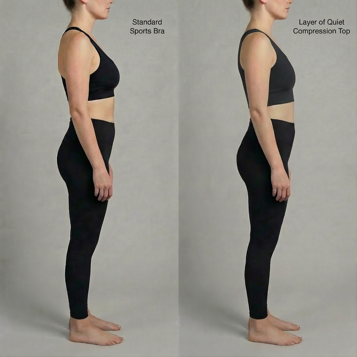 Layer of Quiet | Firm, Seamless Compression